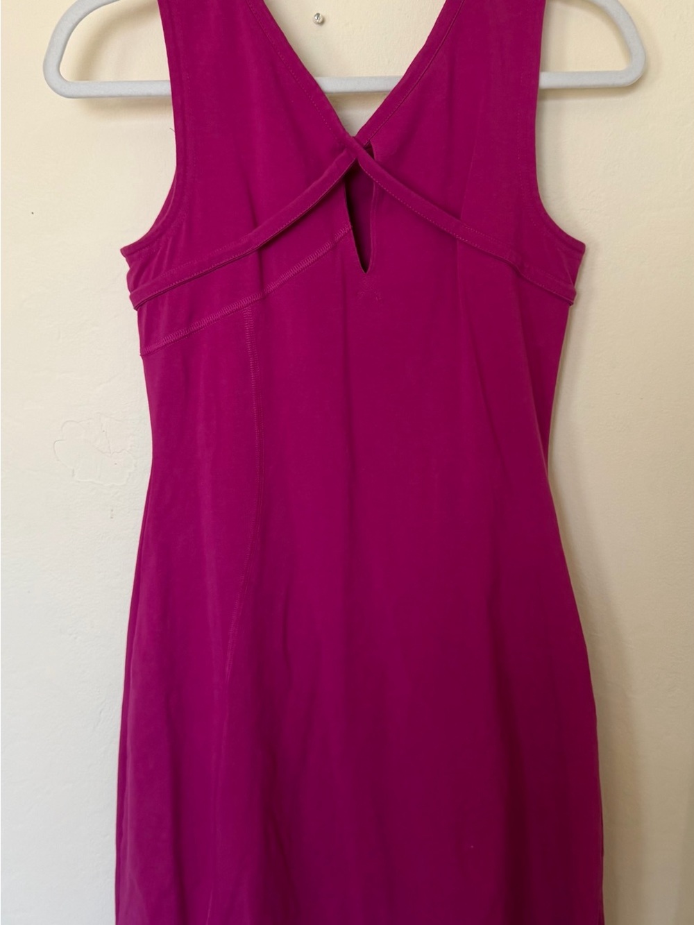 Mountain Hardwear Women’s Hot Pink Loess Cross-Back Tank Dress - Picture 5 of 10